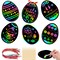 36 PCS Easter Egg Scratch Art for Kids, Rainbow Magic Scratch Paper Easter Crafts for Kids Gifts School Classroom Activities Project Party Favors Basket Fillers
